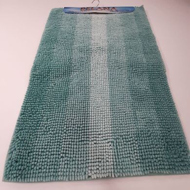 Комплект ковриков Лапша для ванной комнаты ! MAKARON! 60*90 + 60*50см! Бирюзовый