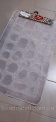 Комплект килимків для ванної кімнати FREE STYLE 60*100+60*50СМ! сірий