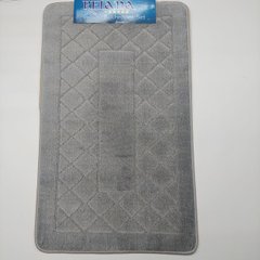 Комплект килимків для ванної кімнати RELANA 60*100+60*50СМ! Сірий NEW