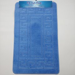 Комплект килимків для ванної кімнати RELANA 60*100+60*50см Блакитнний Греція