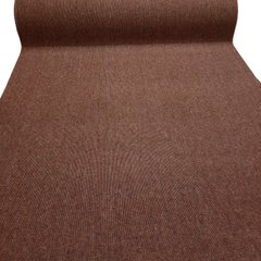 Доріжка килимова безворсова "Дарничанка" коричнева БП, шириною 2.0м