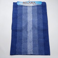 Комплект килимків Лапша для ванної кімнати! MAKARON! 60*90 + 60*50см! Синій