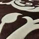 Килим турецький 2,0м на 3,0м Legenda вензель різний 0313brown (Albayrak)