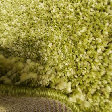 Килим овал Verita Super Shaggy C1010P green/green 2,0*2,9м