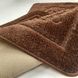 Комплект ковриков для ванной комнаты RELANA 60*100+60*50СМ! Т.коричневый. Ракушка