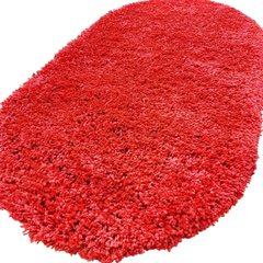 Килим овал Verita Super Shaggy C1010E red 0.6*1,1м