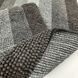 Комплект килимків Лапша для ванної кімнати! MAKARON! 60*90 + 60*50см! Сірий